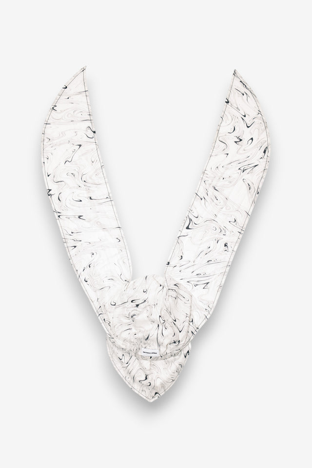 BANDANA HAT - BLACK/WHITE