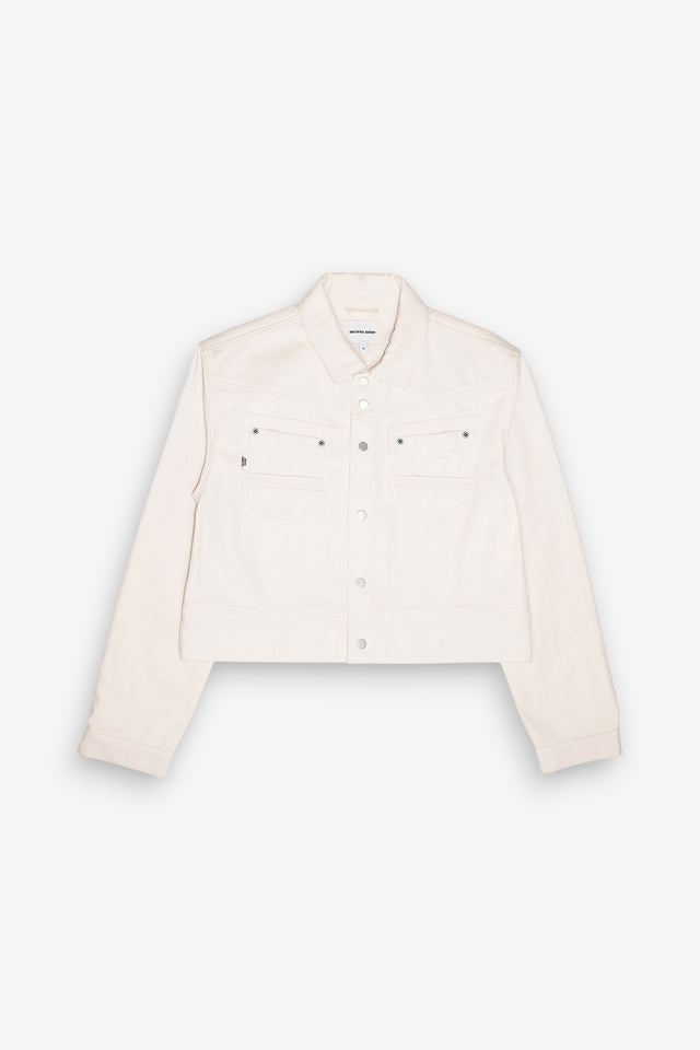 CONVERTIBLE COVERALLS - BONE