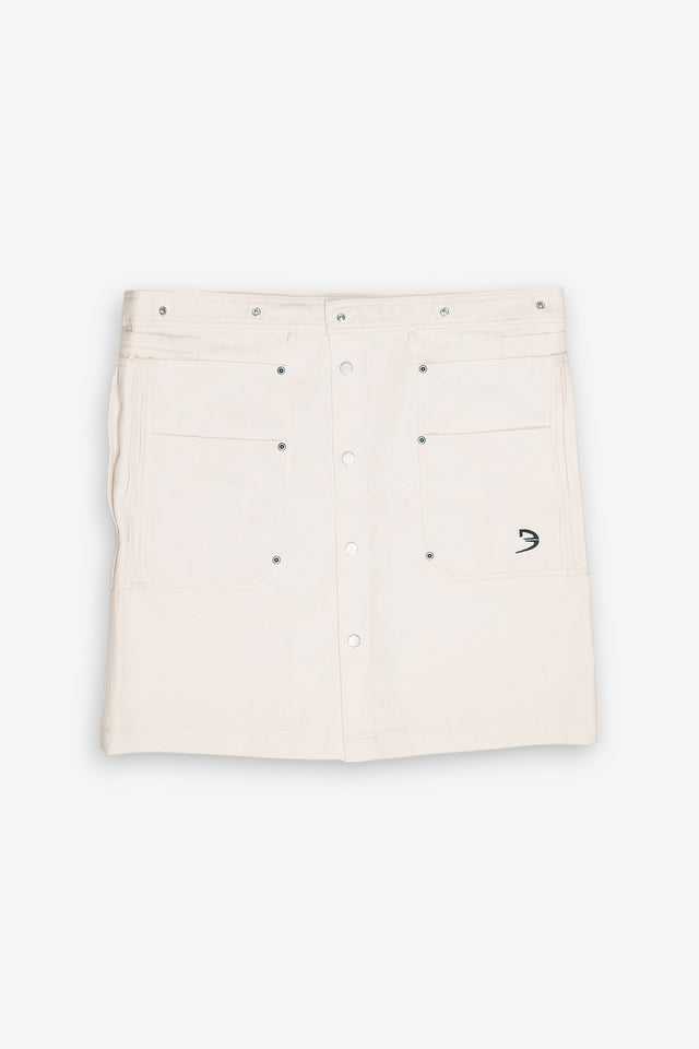 CONVERTIBLE COVERALLS - BONE
