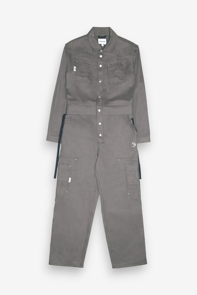 CONVERTIBLE COVERALLS - GRAPHITE