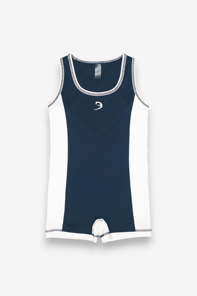 F1 SINGLET - MIDNIGHT BLUE/WHITE