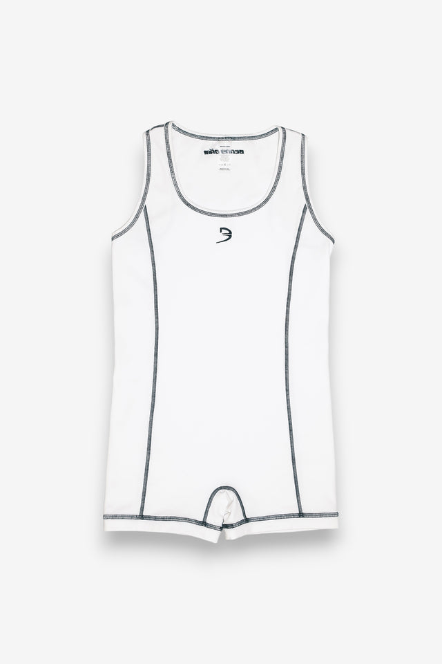 F1 SINGLET - WHITE/WHITE